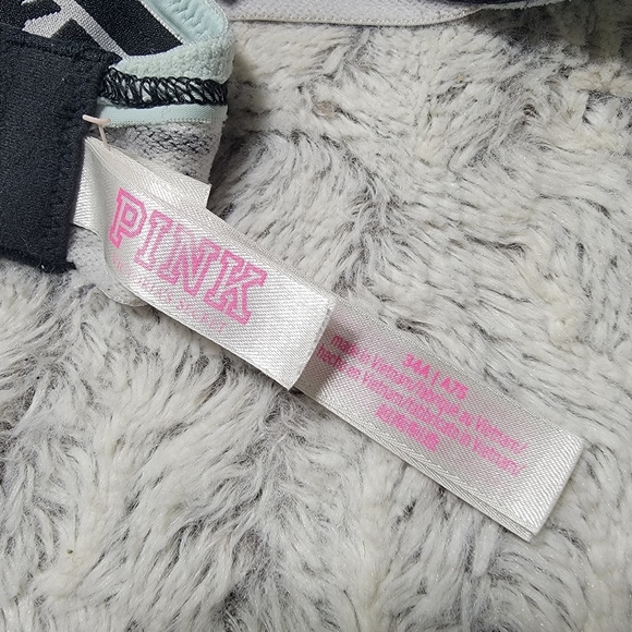 PINK Push-Up Bra Light Seasalt Green Size 34A Wear Everywhere - Picture 6 of 7